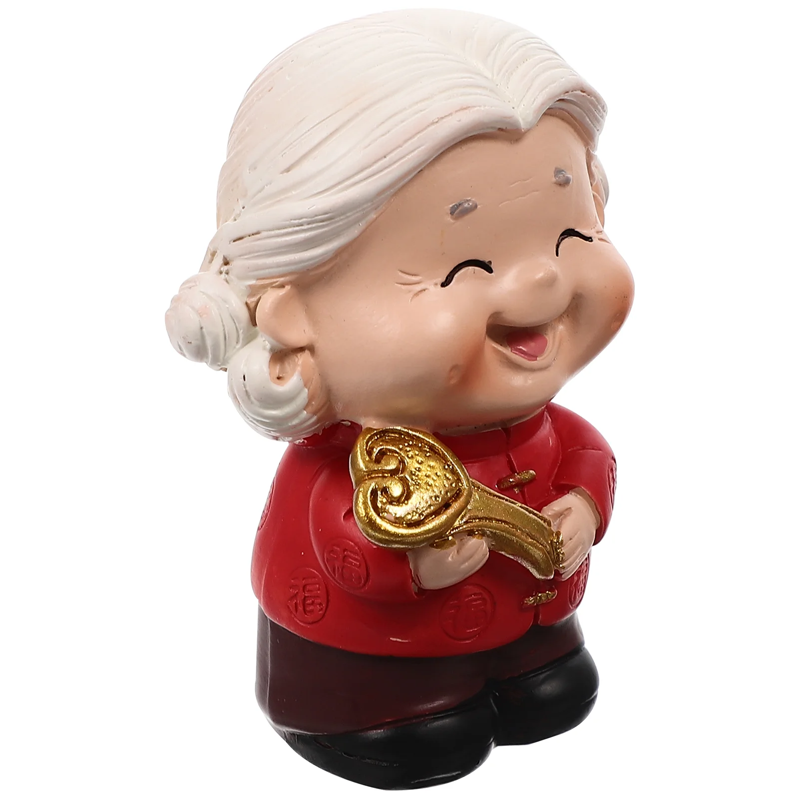 

Couple Figurine Statue Wedding Figurines Elderly Cake Anniversary Grandparents Chinese Sculpture Husband Miniature Wife Birthday