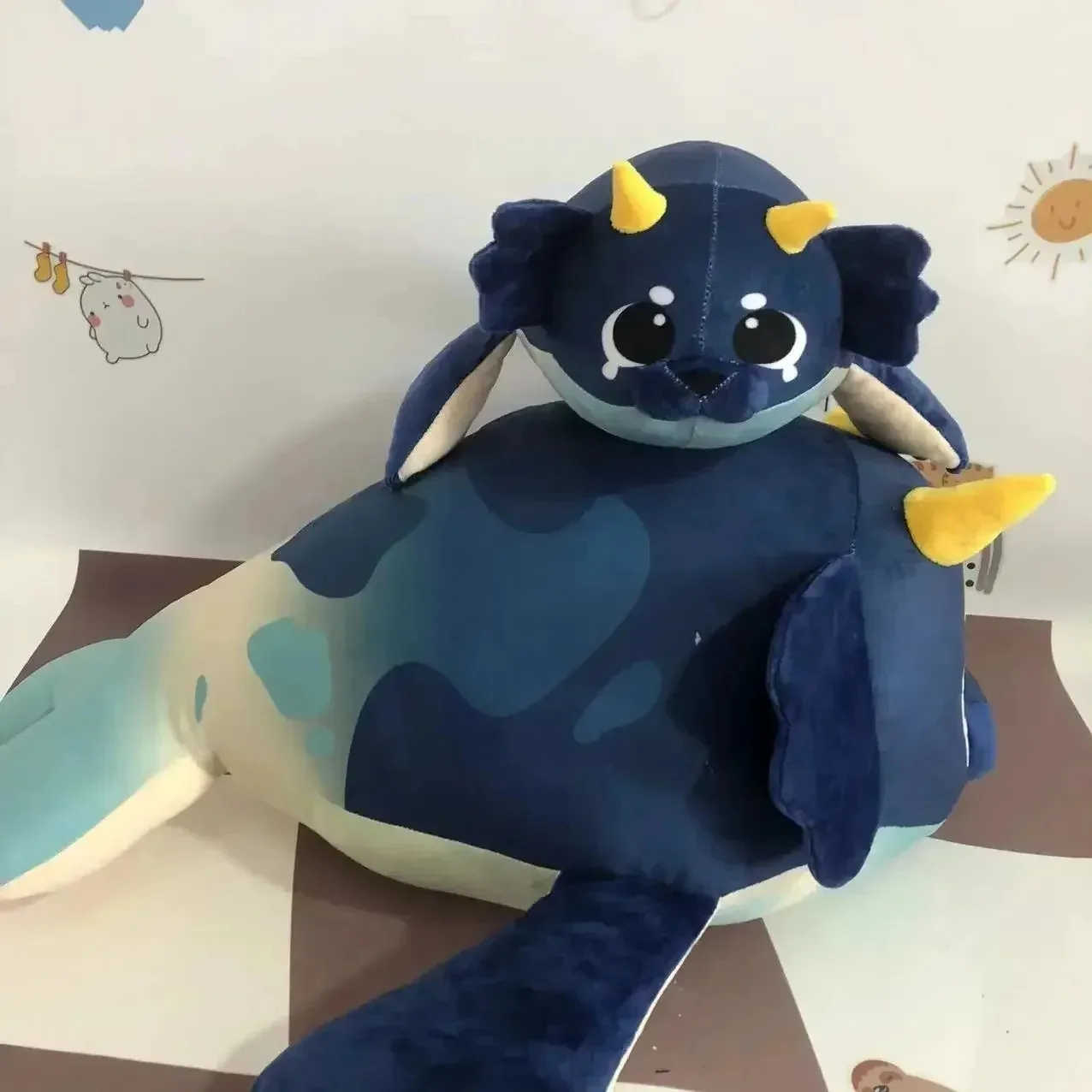 Аниме Genshin маленький котик Косплей милая плюшевая хлопковая кукла набивная