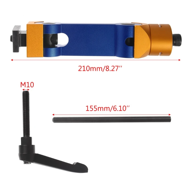 

Universal Adjustable CNC Mill Machines Work Stop Locator Tool Part Workpiece New