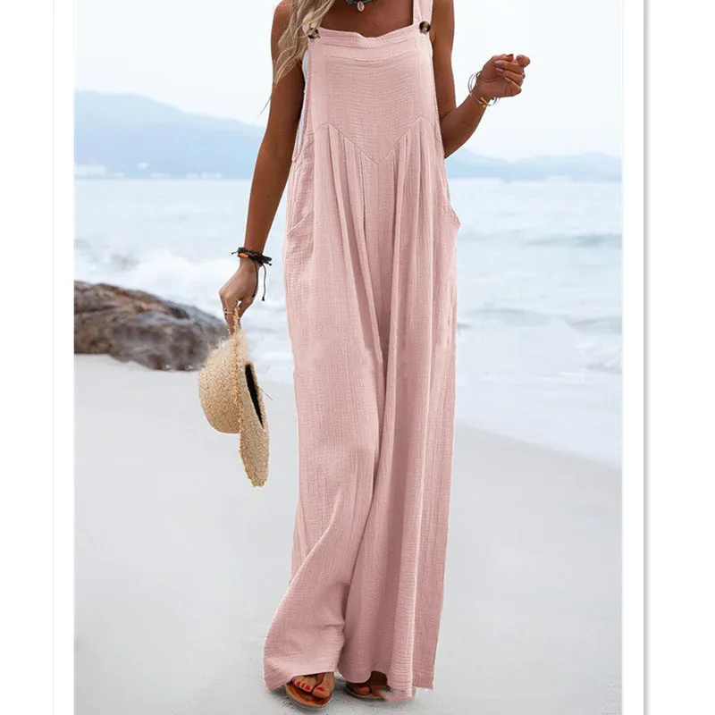 

Solid Casual Femme Best Seller New Jumpsuit Women Fashion Jump Suits for Woman Rompers Women Clothing Streetwear