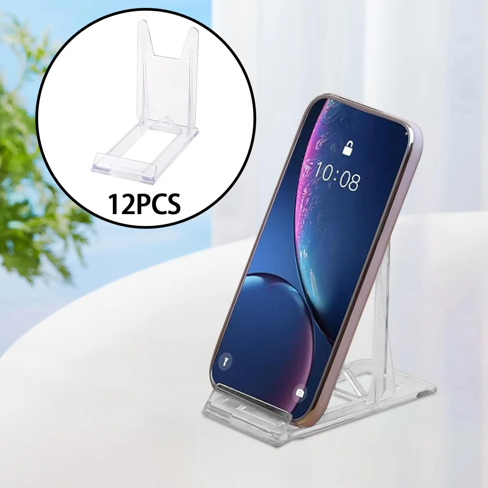 12x na zdjęcia Stojaki książki Przezroczyste regulowane akrylowe stojaki sztalugi talerze do prac z zastawą stołową