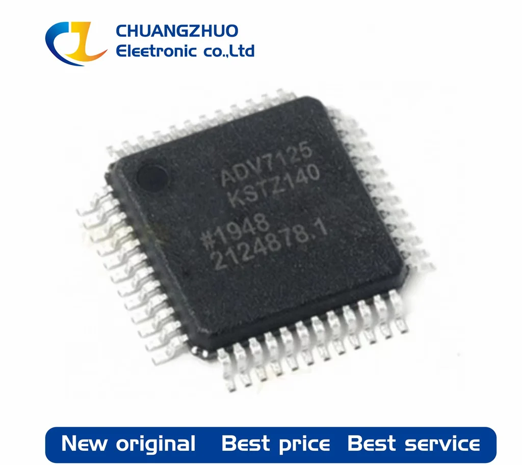

1 шт. новый оригинальный ADV7125KSTZ140 ADV7125 LQFP-48(7x7) цифро-аналоговые конвертеры (DACs)