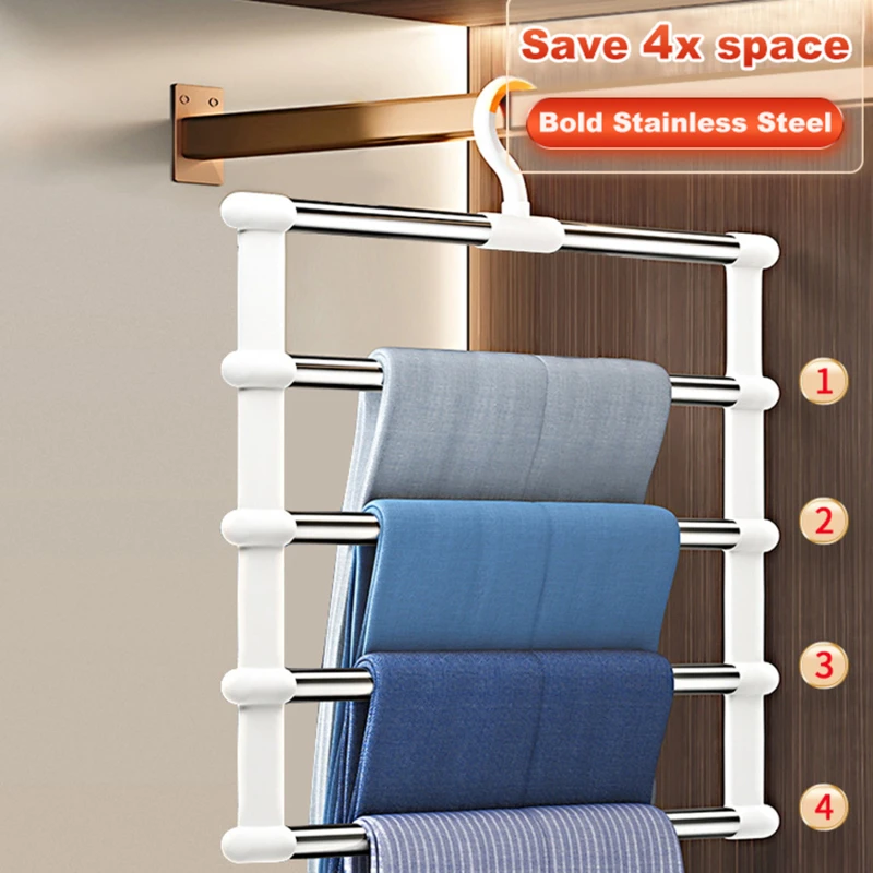 

Вешалка для одежды и брюк