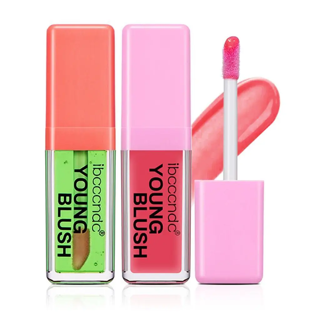 

Liquid Blush Stick Color Changing Blush Makeup Face Highlighter Long Lasting Natural Skin Tint Face Blush Wand For Cheek Make Up