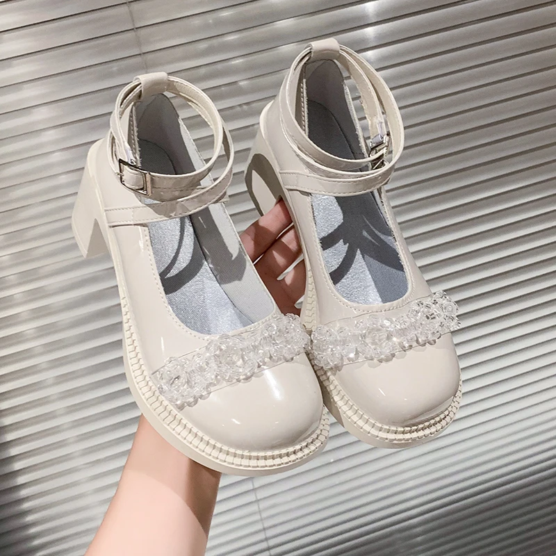 

Босоножки женские на платформе и высоком каблуке, с кристаллами