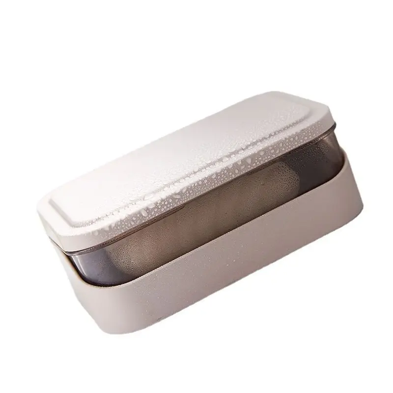 

Soap Holder Bar Showerdish Travel Case Box Bathroom Rack Containersaver Tray Draining Camping Savers Shampoo Leakproof