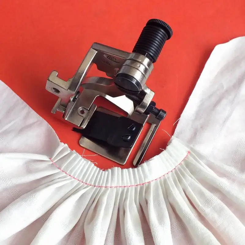 Промышленная плоская Автомобильная швейная машина прижимная лапка для складок