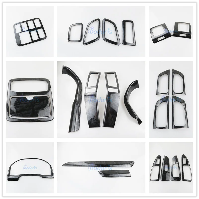 Внутренняя черная деревянная панель для литья отделки 2003-2009 автомобильный