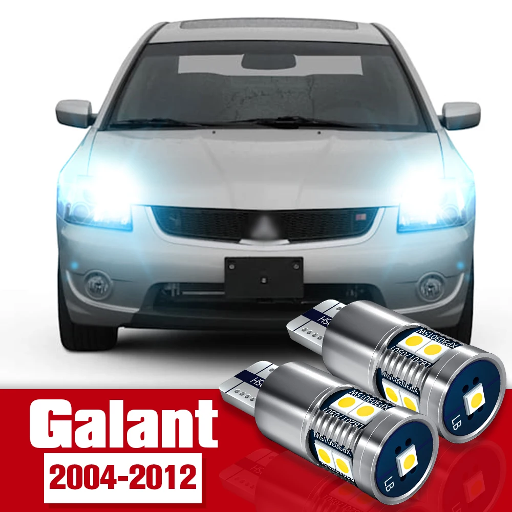 

2pcs Parking Light Accessories LED Bulb Clearance Lamp For Mitsubishi Galant 2004-2012 2005 2006 2007 2008 2009 2010 2011