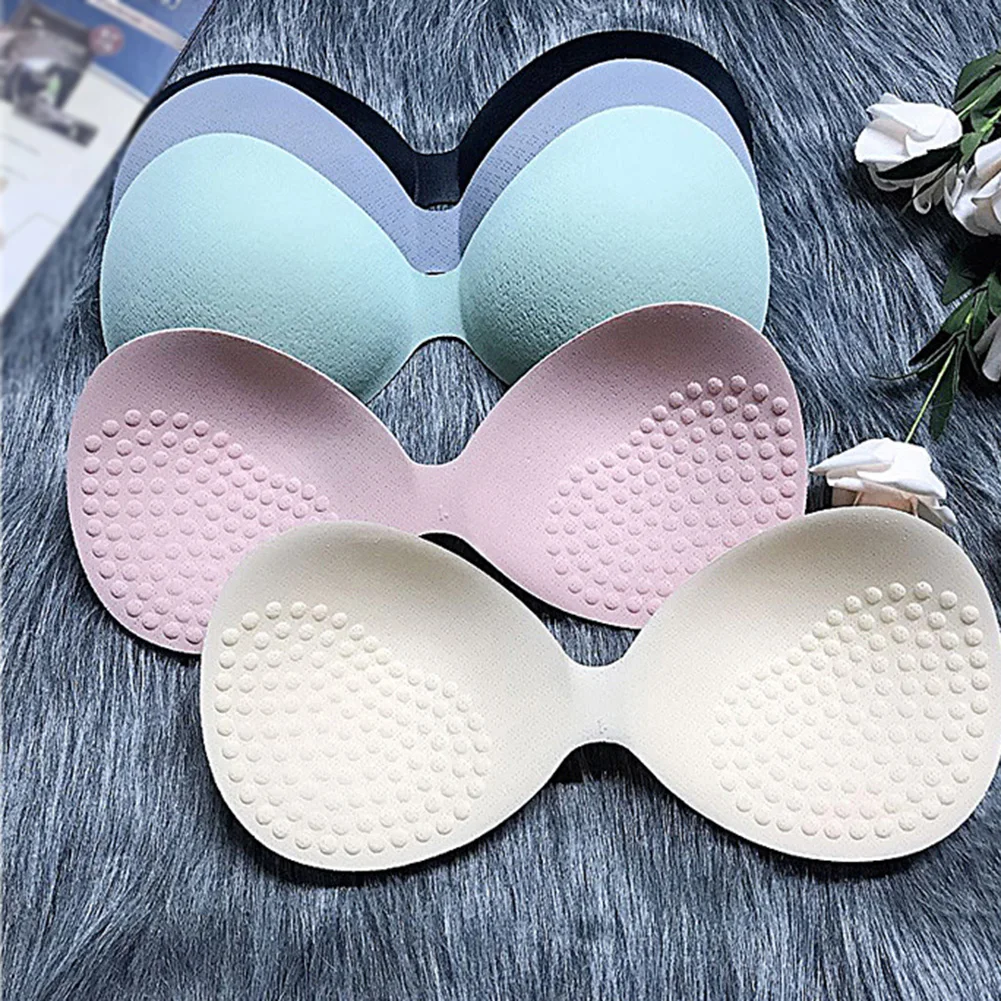 

Thick Sponge Bra Pads Push Up Breast Removeable Bra Padding Inserts Cups for Swimsuit Bikini Padding Invisible Padded