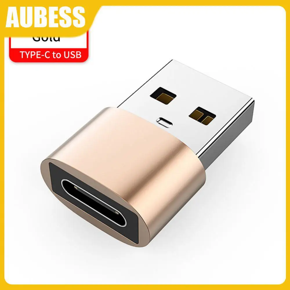 

Type-c Cable Adapter Portable Mini Usb-c Data Charger Aluminum Alloy Usb Type-c Otg Adapter Usbc Connector 1pcs Pd Adapter