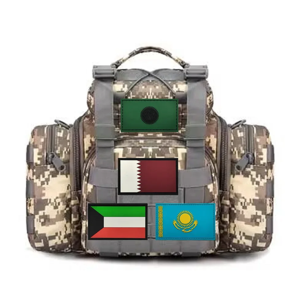 Лидер продаж Ближний Восток арабский флаг сумка аксессуар нашивка 3D из ПВХ