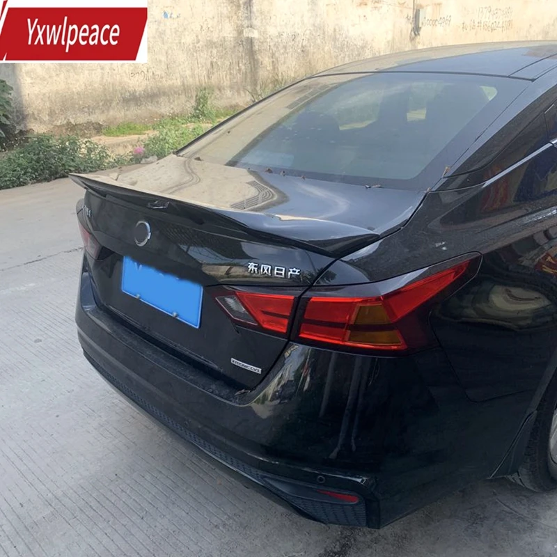 

For Nissan Altima New Teana 2019 2020 2021 R Type Unpainted Color ABS Material Rear Trunk Spoiler Auto Parts