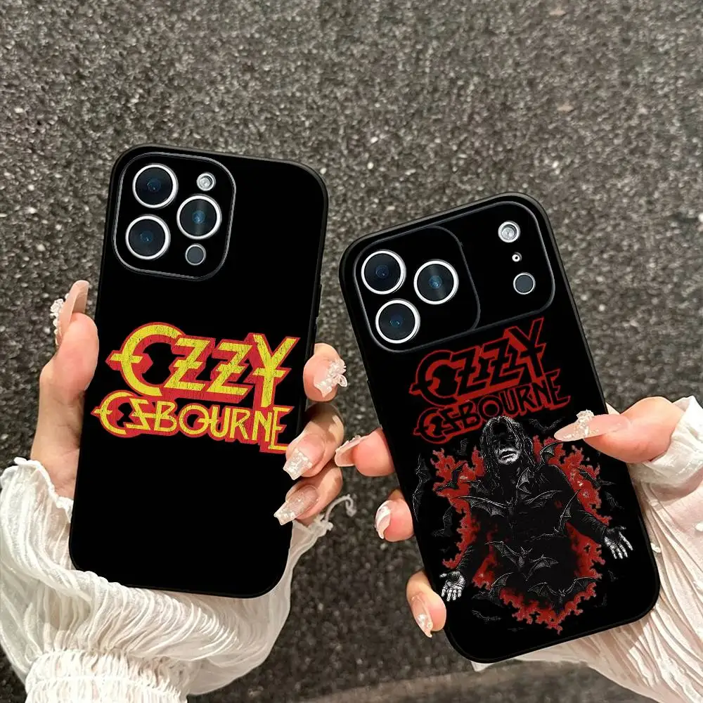 Фото Чехол для телефона Music Band O-Ozzy Osbourne COOL для iPhone 17, 16, 15, 14, 13, 12, 11 Plus, Pro Max и других моделей, мягкий черный чехол №1