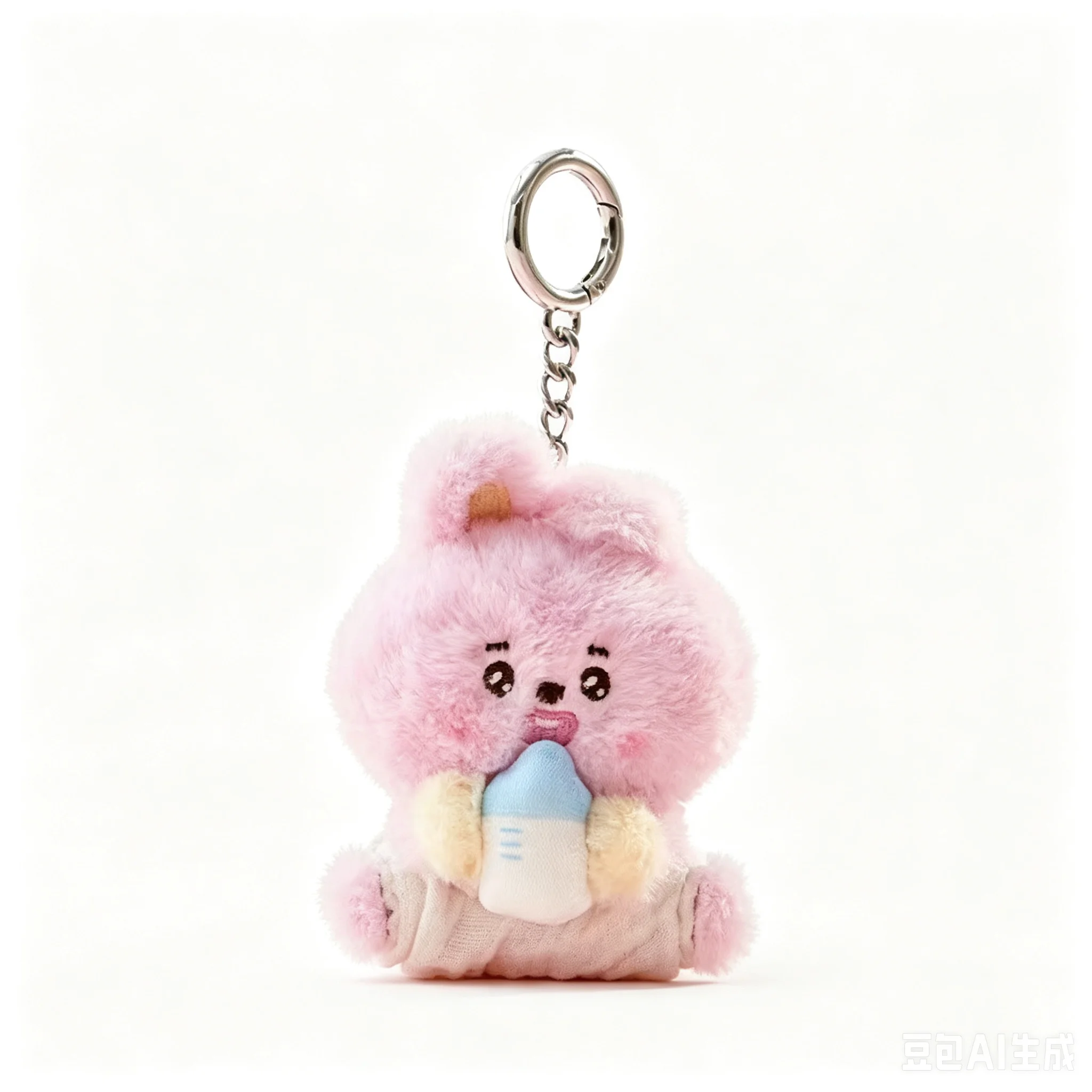 Фото Новый брелок Bt21 Koya Tata Shooky Chimmy Cooky: мультяшная кукла в Q-версии, креативный кулон для школьного рюкзака или автомобиля, подарок для девочек №2