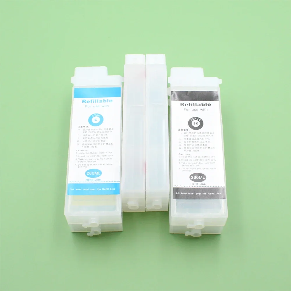 Картриджи для принтера Canon iPF500 iPF510 iPF600 iPF605 iPF610 iPF700 iPF710 iPF720 с чипом 260 мл