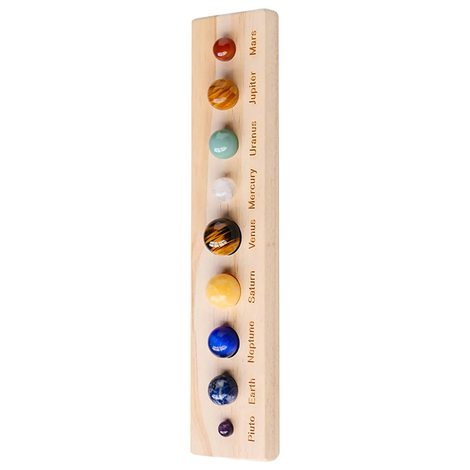 

Solar System 9 Planets Figurines Desk Decor Ornament Kids Educational Toy