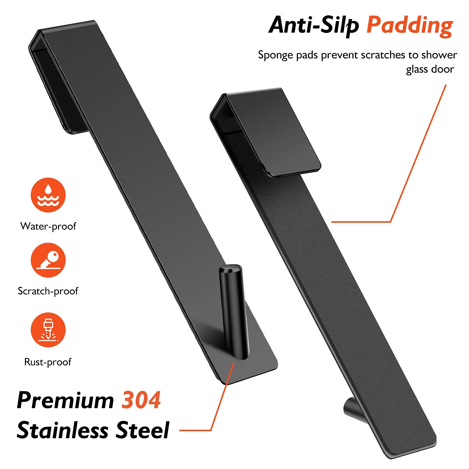 2 шт. вешалка для полотенец из нержавеющей стали |