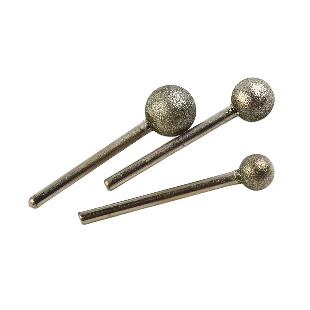 

Useful New Practical Durable Diamond Round Ball Burr Drill Bit Grinding Needle Head Pack Tool 4-12mm 4/5/6/8/10/12mm