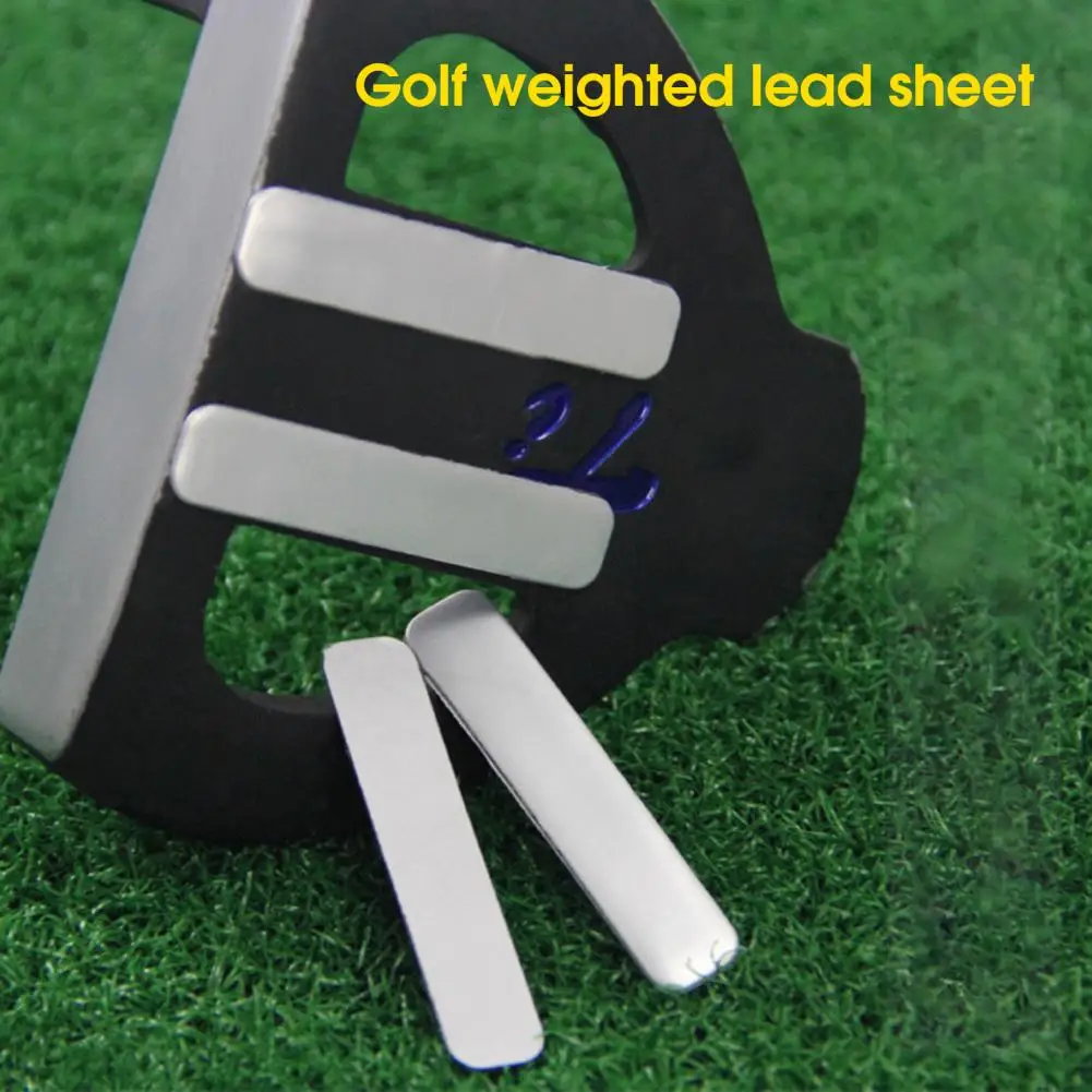 

5Pcs Universal Golf Weight Tape Portable Adding Swing Weight Easy to Use Golf Club Adhesive Lead Strip