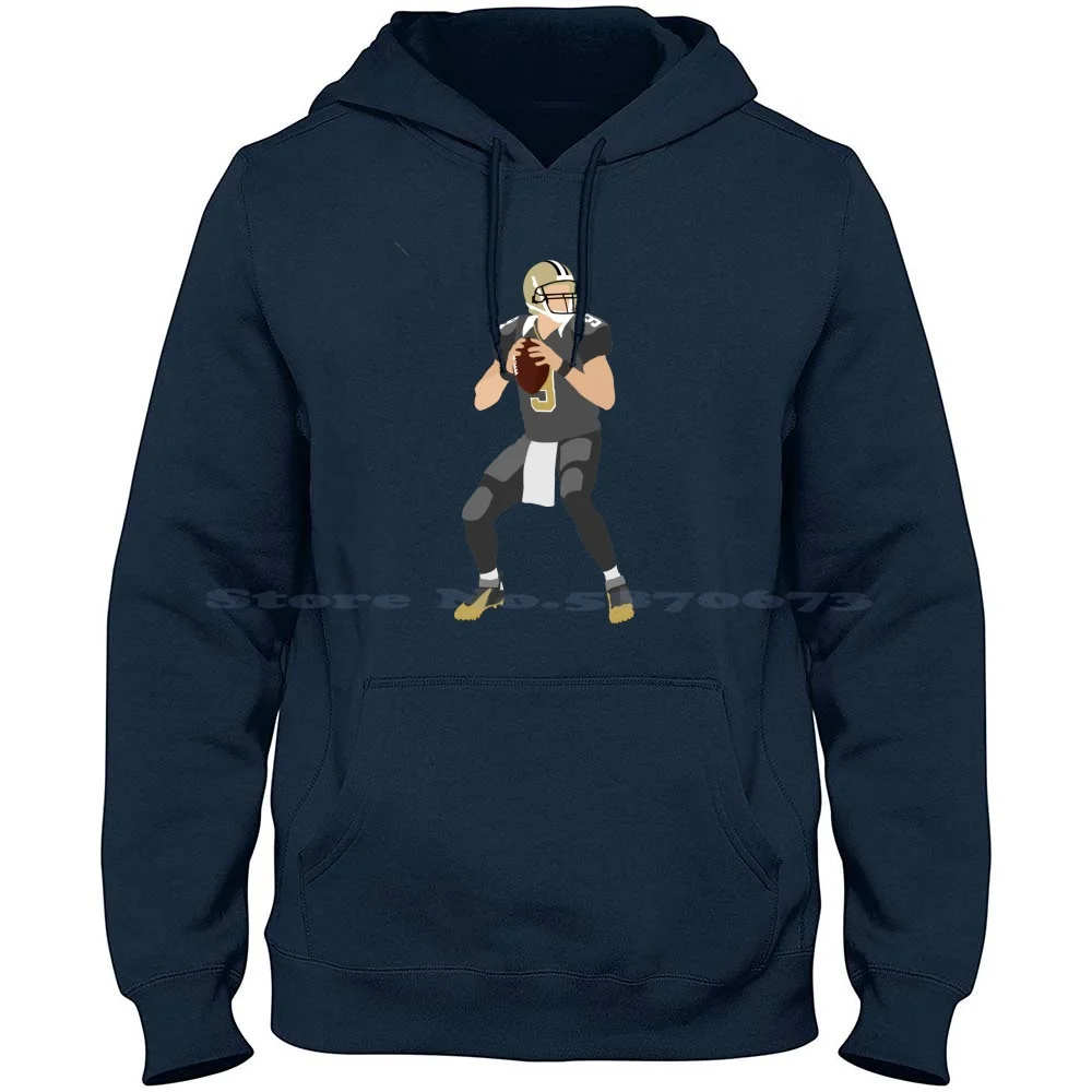 New Orleans Quarterback 100% Cotton Hoodie T Shirt Drew Brees Say Her Name Sayhername Plays Playing