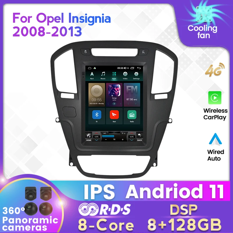 7862C 8G + 128G 9 7 &quotAndroid 11 автомобильное радио для Opel Insignia Buick Regal GPS Dvd мультимедийный