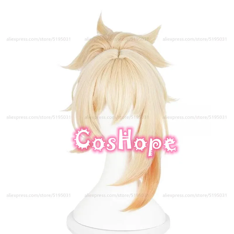 Парик для косплея Yoimiya детей термостойкие синтетические искусственные волосы