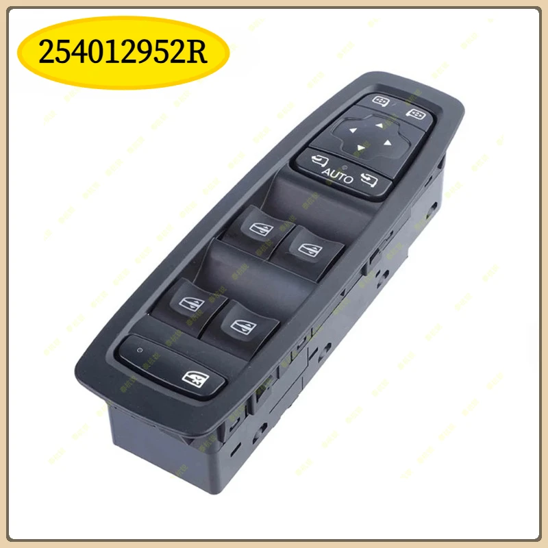 

254012952R для Renault Kadjar 2019 2020 Megane IV 2018, переключатель управления стеклоподъемником, левая кнопка регулятора подъемника