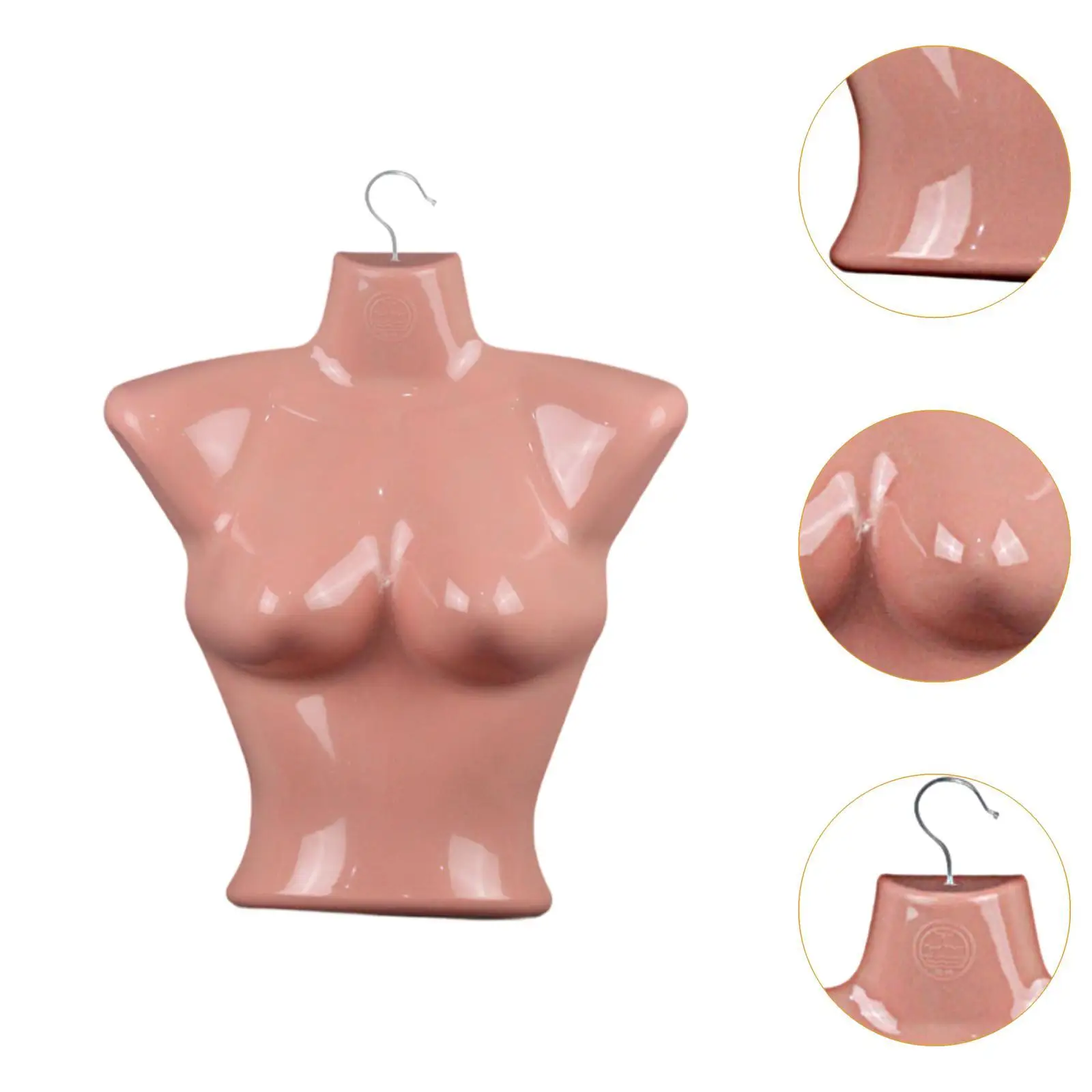 Подвесной манекен торс удобный женский с открытой спиной держатель для