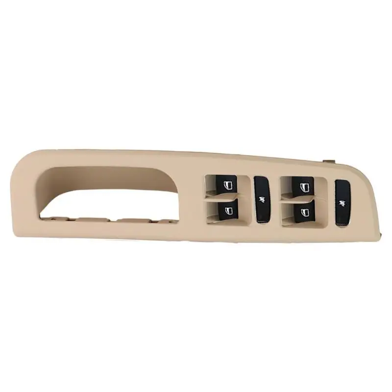 

ABS Car Front Left Window Lift Switch Panel Cover Frame For Jetta Bora Golf4 MK4 3B1867171E Vehicle Accessories 3 Colors