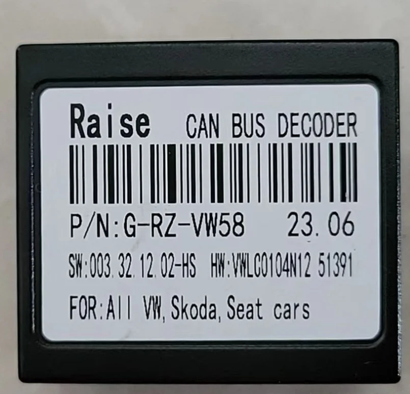 

LEEWA 1 шт. автомобильный медиаплеер радио CANBUS BOX для Android Volkswagen RZ-VW58
