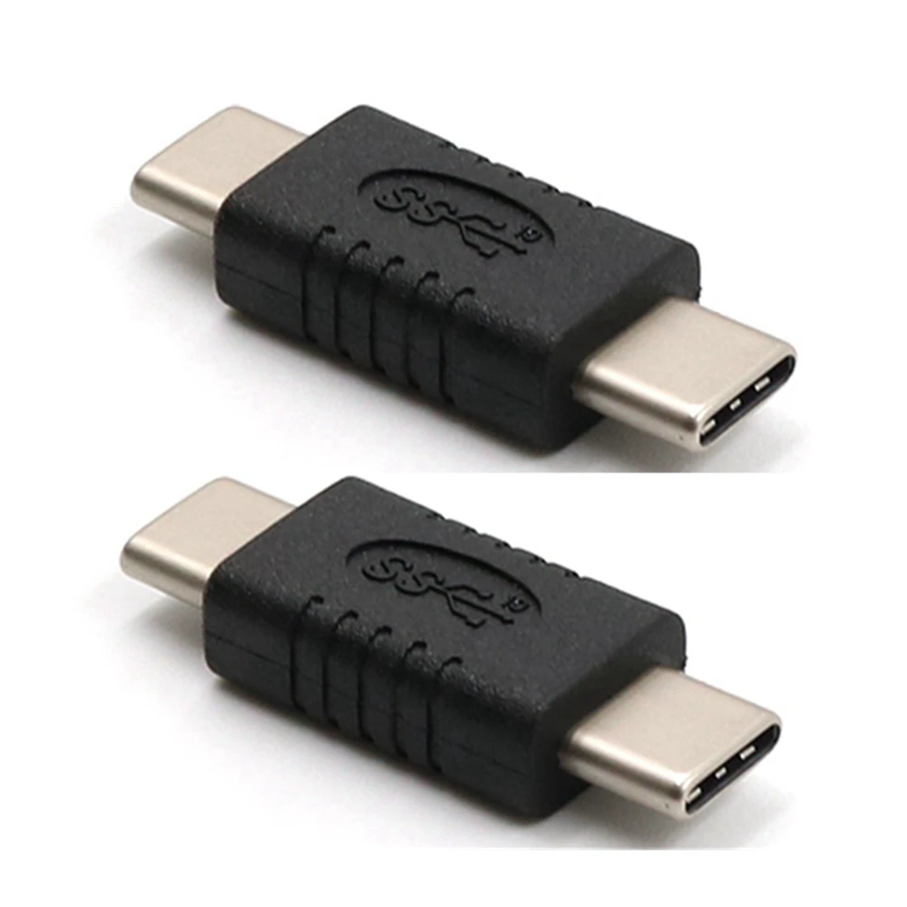 Переходник USB-C папа-папа Прямой крошечный адаптер типа C Конвертер штекера USB 3.1