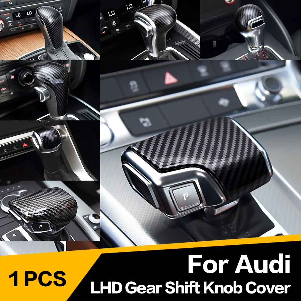1x накладка на ручку переключения передач автомобильные аксессуары для AUDI A4 B8 B9 A5