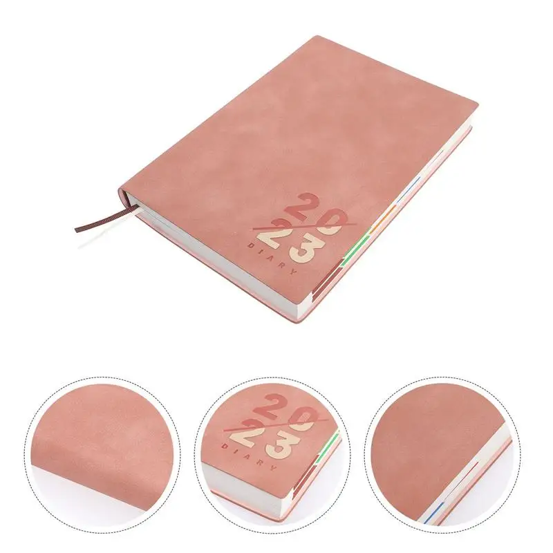 

Management Planner 2023 Schedule Notebook Portable Notebook Convenient Notepad Business Notebook