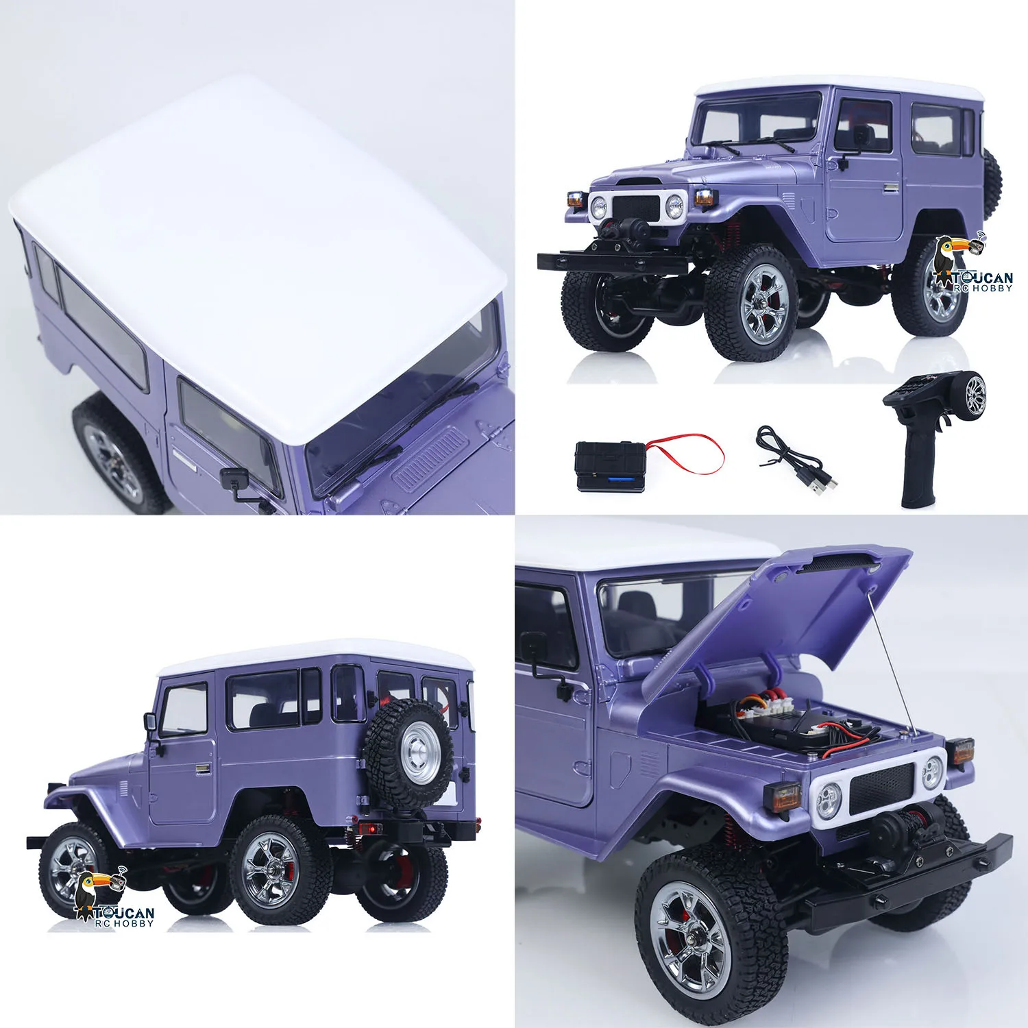 Фото HG AWD 1/16 Радиоуправление Внедорожник HG4 211 Металлические приводные валы Дымовой блок Свет Звуки Эффект RTR RC Гусеничный Модель Игрушки №1