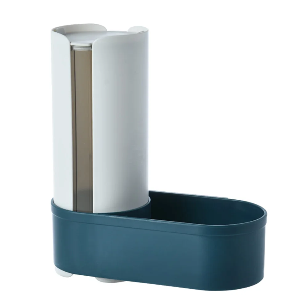 

Стеллаж для дома и офиса, настенный пылезащитный стеллаж из АБС-пластика для хранения, кухонный держатель для отеля с крышкой, холодильник д...