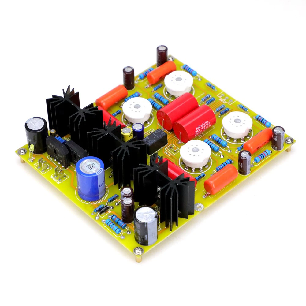 

Pre-biliary-PRT10A tube preamplifier finished board--refer to Hetian Mao's circuit