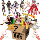 Счастливые мистические коробки Аниме Фигурка Re:Life In A другой мир от Zero Rem Boak Hancock модель больше игрушек случайный милая девушка