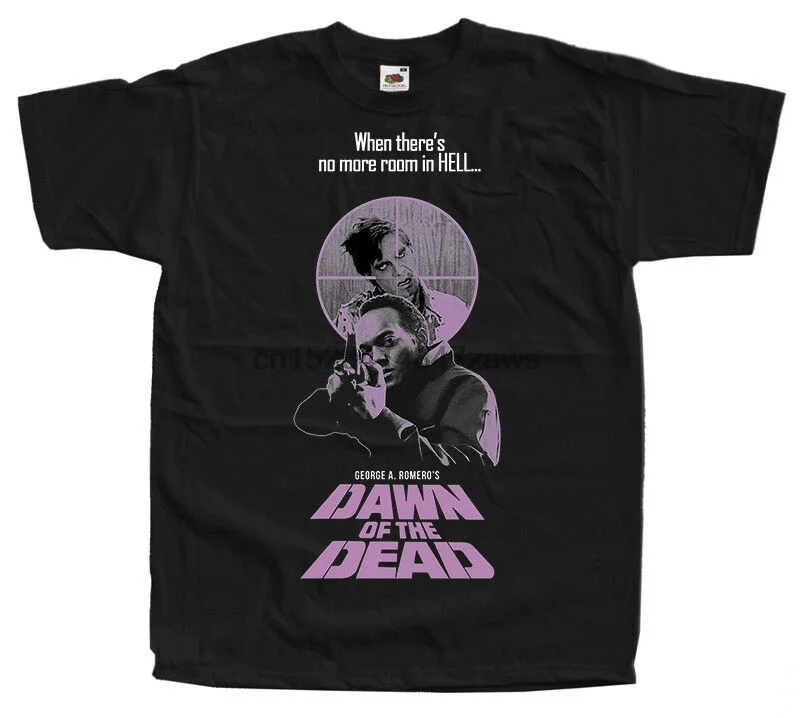 

Dawn of the Dead V5 G.A.Romero movie 1978 T-Shirt (BLACK) ALL SIZES S-5XL
