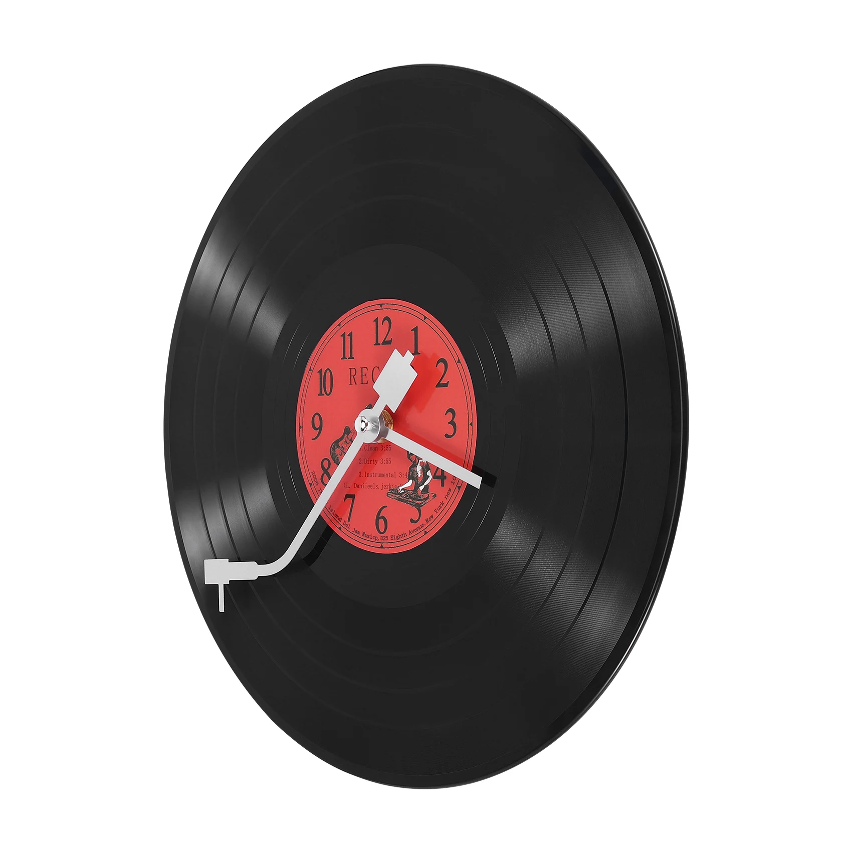 Европейские ретро ностальгические ультра-тихие часы с виниловой пластиной