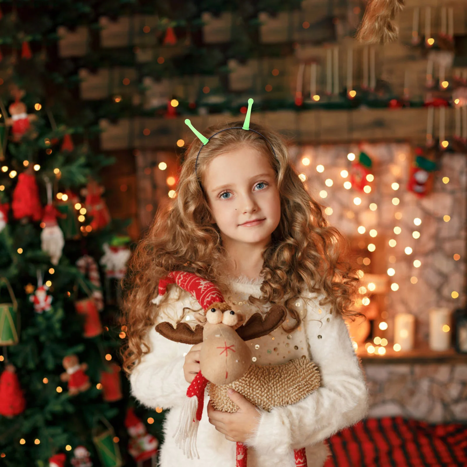 Повязка на голову с изображением инопланетянина аксессуары для волос Хэллоуин