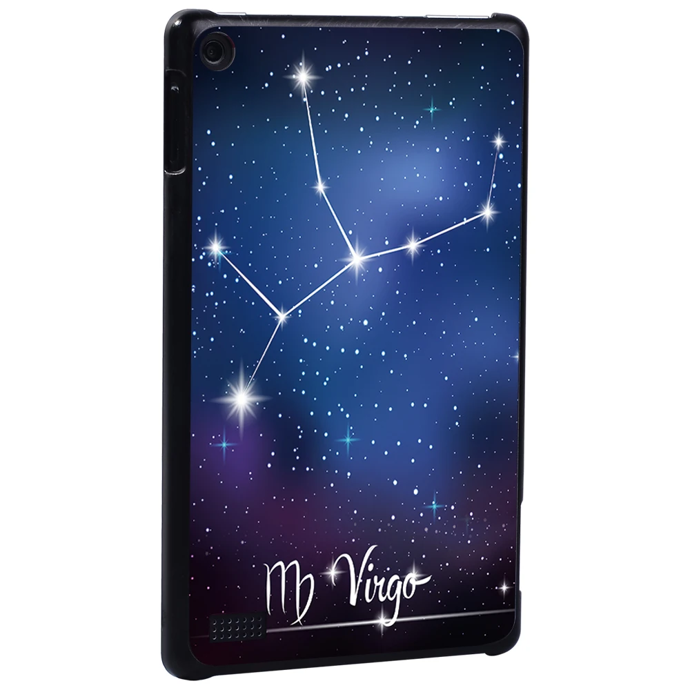 Чехол для планшета Amazon Fire 5-го поколения 2015/7-го 2017/9-го 2019 7 дюймов с 12 созвездиями