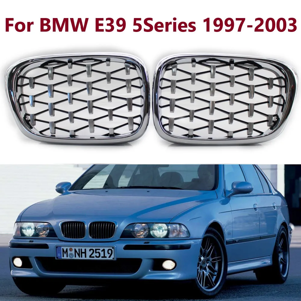 

Передняя Алмазная решетка радиатора для BMW E39 M5 Series 1997-2003 520i 525 530 51137005838