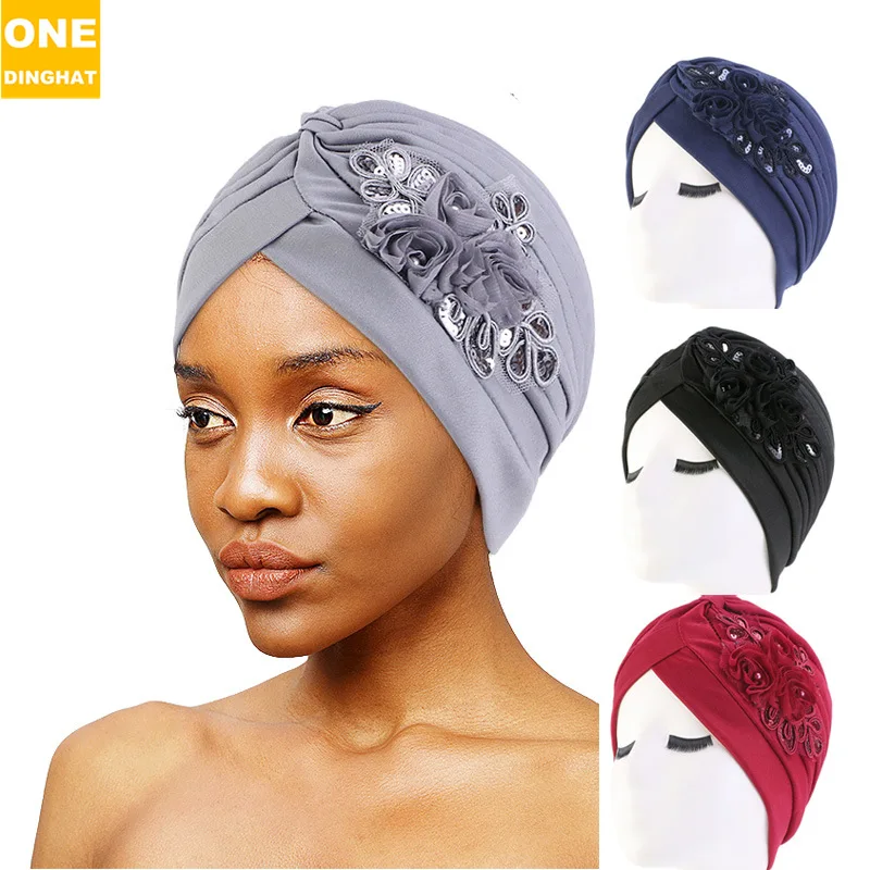 For Women Fashion Hair Wear Head Wrap Ladies Headwear Cancer Hats India Cap Bandana