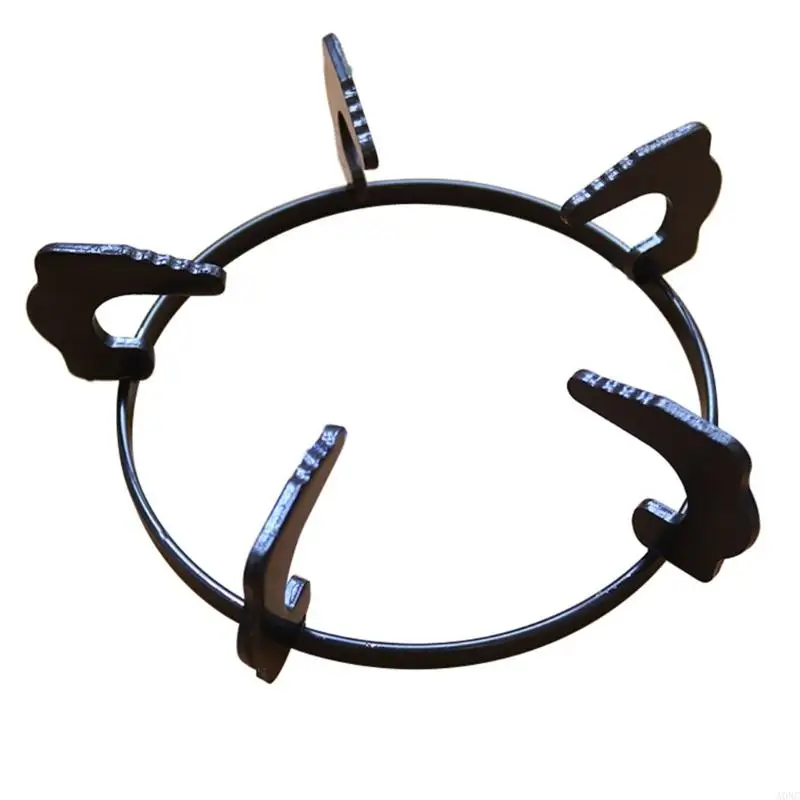 A0NC Iron WOK Подливка кольца Slip Presect Pans Holder 20.2cm Pook Top Arange Pot Stand Attenble для кухонной газовой