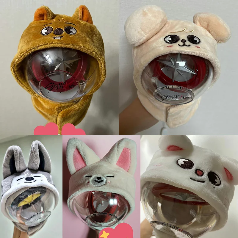 

Kpop Merch Stray Kids Official Lightstick Plush Cover SKZOO Plushies