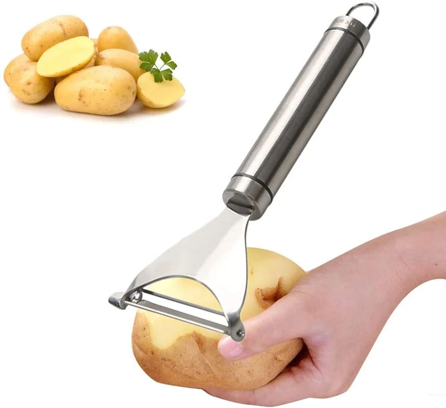 

Vegetable Peeler for Kitchen, Potato Peelers for Fruit Straight Blade Vegetable and Fruit Peeler,Carrot Potato Melon Peeler Tool