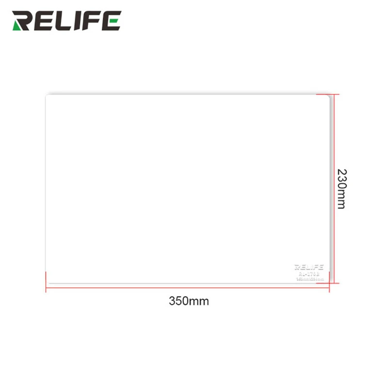 

Теплоизоляционный коврик RELIFE, силиконовый коврик для пайки, рабочий коврик для ремонта, Настольная платформа для паяльной станции BGA