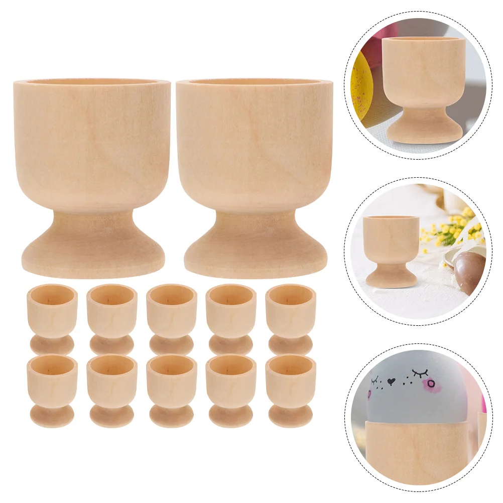 

12pcs Useful Portable Lasting-use Sturdy Decorative Egg Stand for Diy Making Handcraft