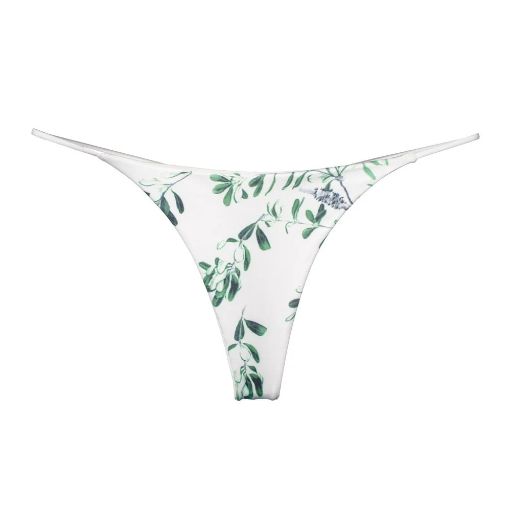 

60PCS Leopard Thong Panties For Women Underwear Seamless Sexy Ice Silk G String Sexy Mujer Puta Low Waist Panty Female Lingerie
